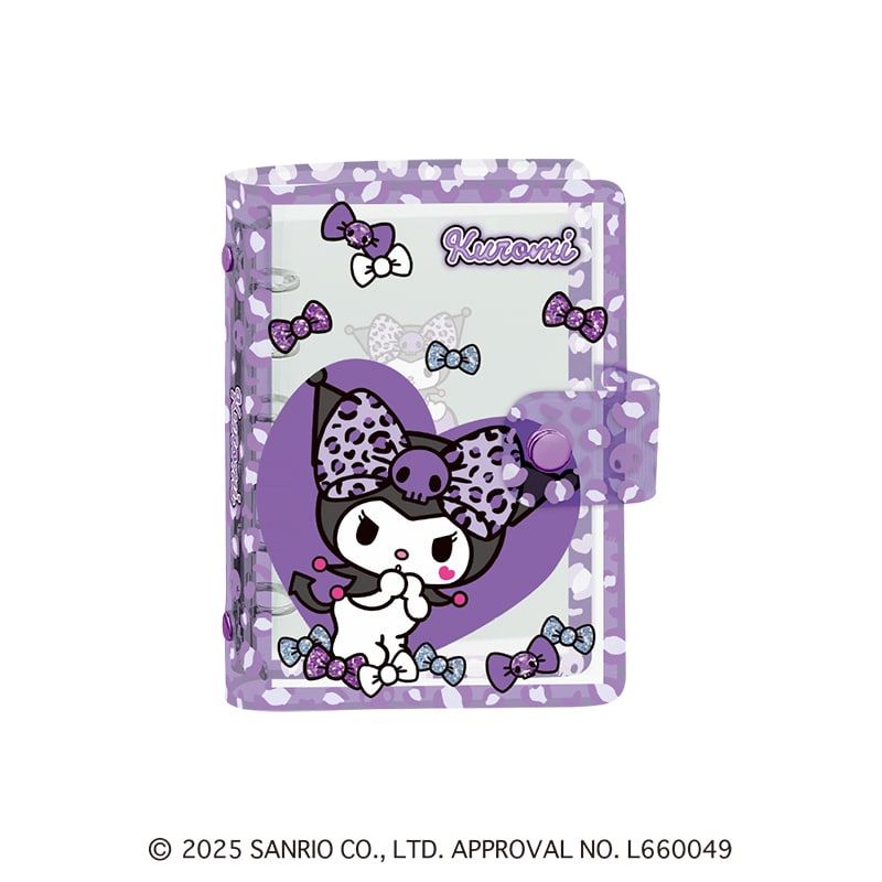 ■CRUX(クラックス)■■2026SS　新作■　サンリオキャラクターズ　クリアシールバインダー　クロミ/ギャルリボン