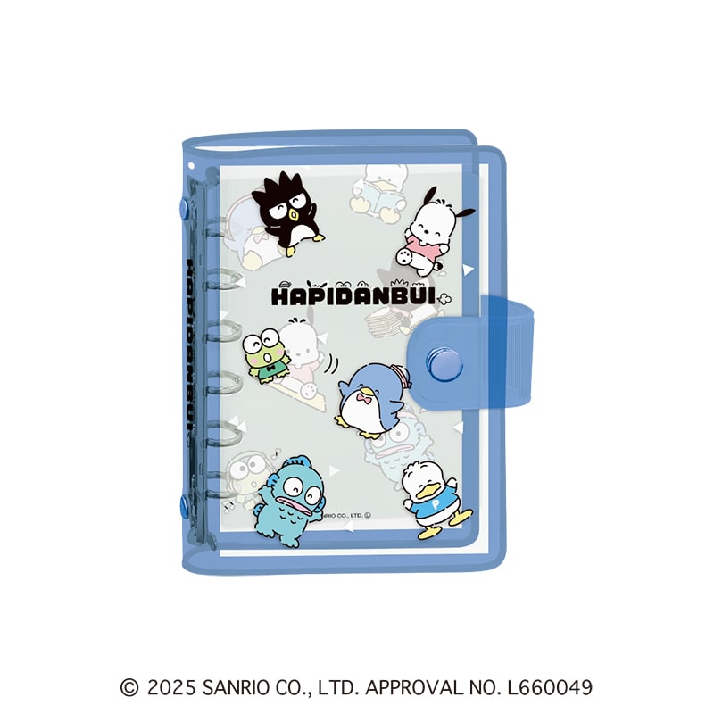 ■CRUX(クラックス)■■2026SS　新作■　サンリオキャラクターズ　クリアシールバインダー　はぴだんぶい