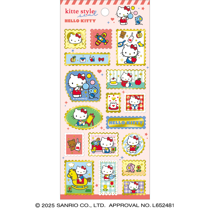 ■CRUX(クラックス)■■2026SS　先行予約■　ハローキティ　切手スタイルシール　1