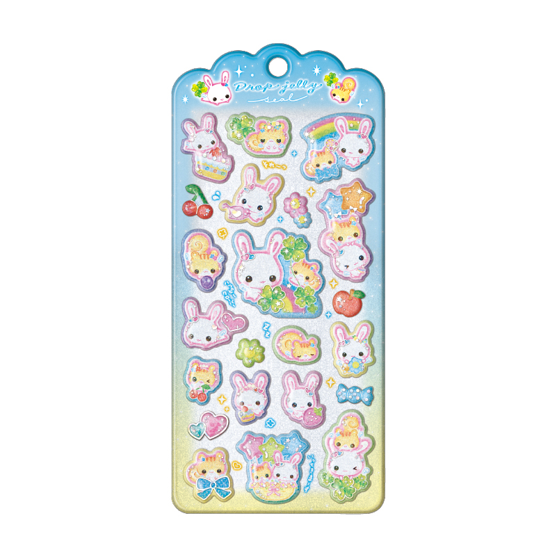 ■CRUX(クラックス)■■2026SS　先行予約■　平成メモリー　ドロップジェリーシール　フワフワらびちゃん