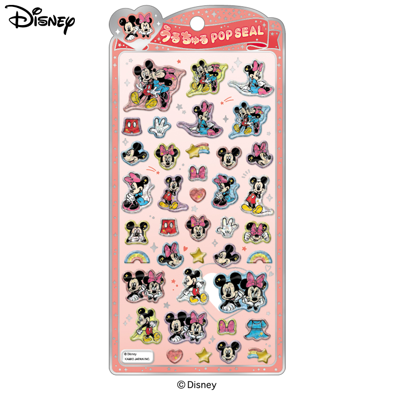 ■CRUX(クラックス)■■2026SS　先行予約■　Disney　うるちゅるポップシール　ミッキー＆ミニー