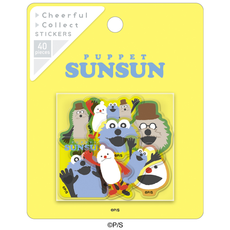 ■CRUX(クラックス)■■2026SS　先行予約■　PUPPET SUNSUN　チアフルコレクトステッカー