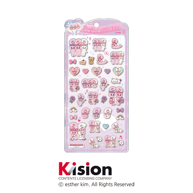 ■CRUX(クラックス)■■2026SS　先行予約■　エスターバニー　うるちゅるポップシール　エスターバニー/グループ