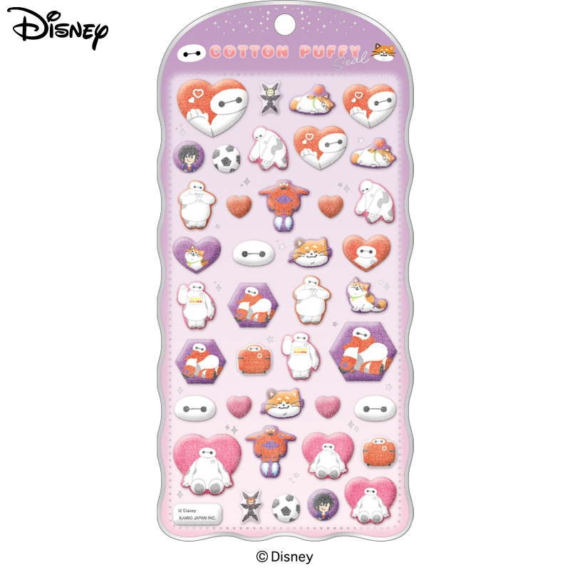 ■CRUX(クラックス)■■2026SS　先行予約■　Disney　コットンパフィーシール　ベイマックス