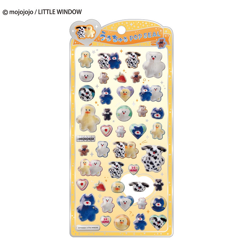 ■CRUX(クラックス)■■2026SS　先行予約■　mojojojo　うるちゅるポップシール　実写