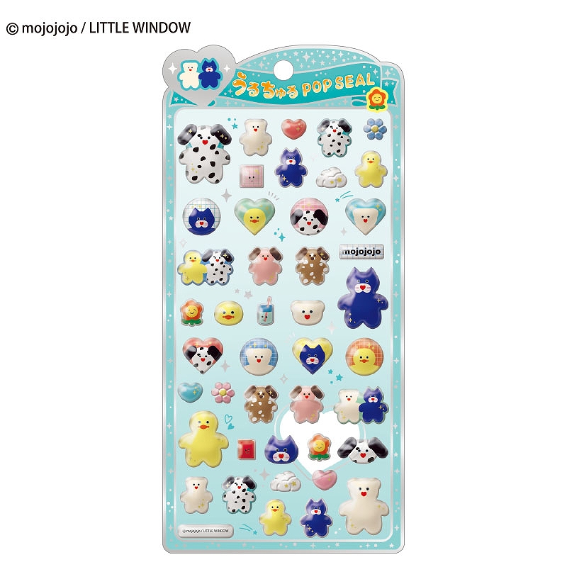 ■CRUX(クラックス)■■2026SS　先行予約■　mojojojo　うるちゅるポップシール　イラスト