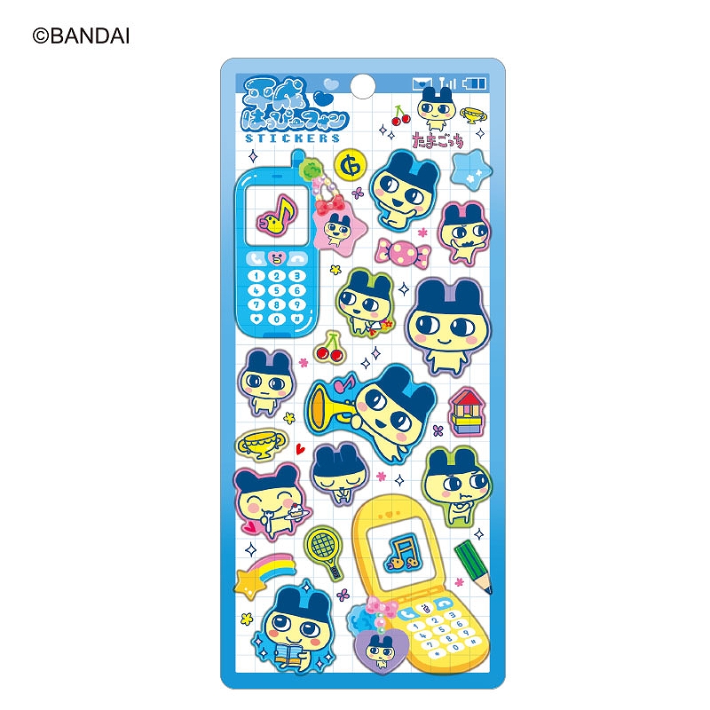 ■CRUX(クラックス)■■2026SS　先行予約■　たまごっち　平成はっぴーフォンステッカー　まめっち