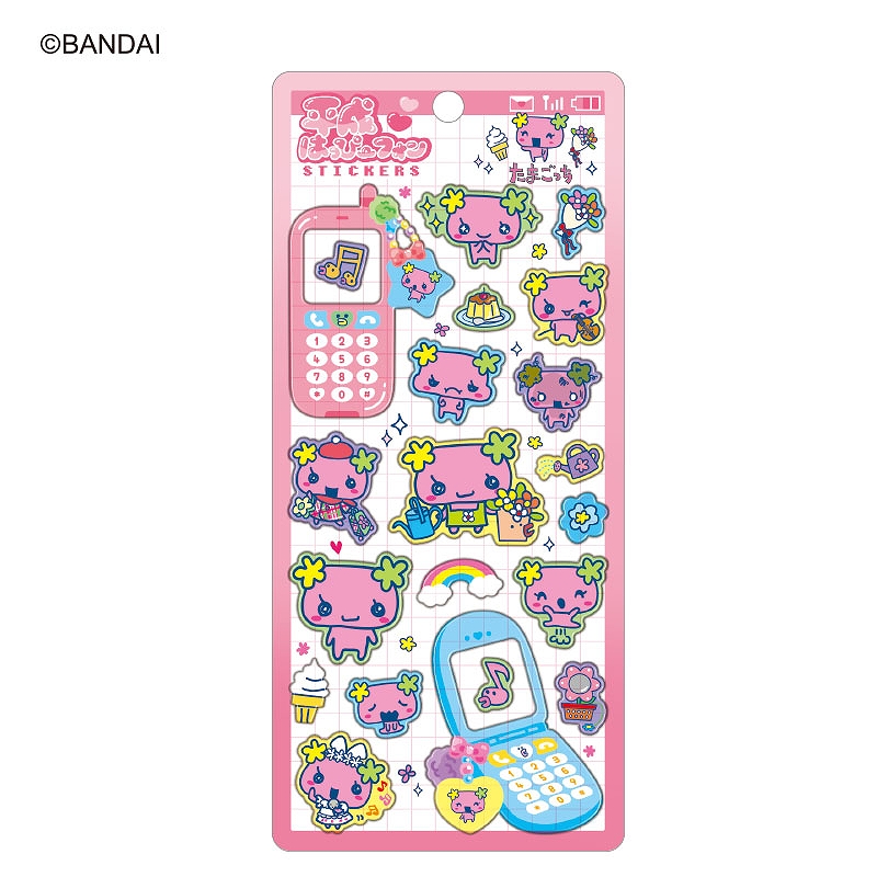 ■CRUX(クラックス)■■2026SS　先行予約■　たまごっち　平成はっぴーフォンステッカー　ふらわっち