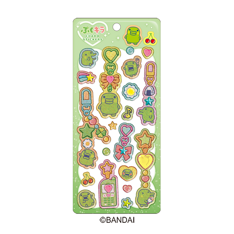 ■CRUX(クラックス)■■2026SS　先行予約■　たまごっち　ぷくキラチャームステッカー　くちぱっち