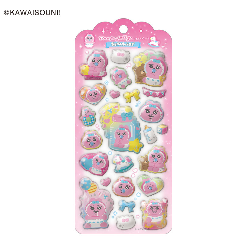 ■CRUX(クラックス)■■2026SS　先行予約■　おぱんちゅうさぎ　ドロップジェリーシール　1