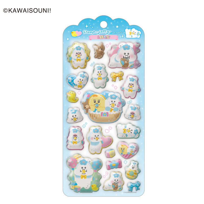 ■CRUX(クラックス)■■2026SS　先行予約■　んぽちゃむ　ドロップジェリーシール