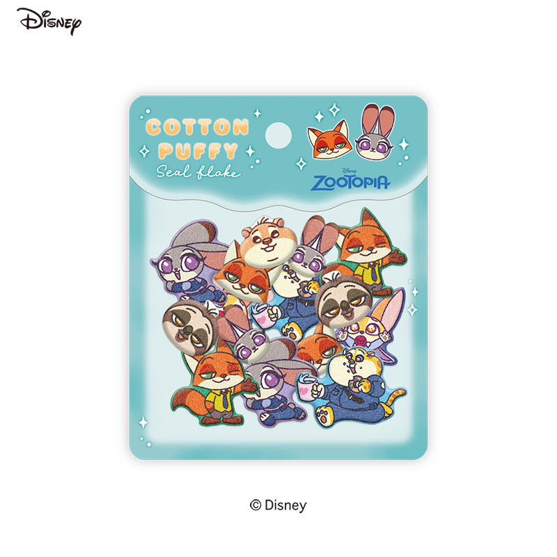 ■CRUX(クラックス)■■2026SS　先行予約■　Disney　コットンパフィーシールフレーク　ズートピア