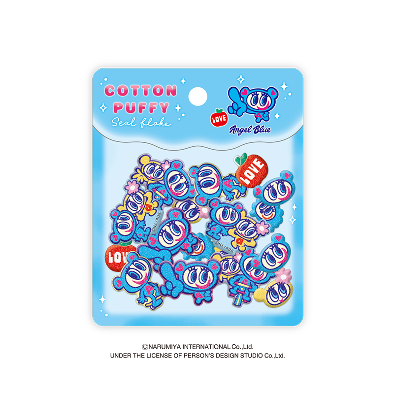 ■CRUX(クラックス)■■2026SS　先行予約■　ANGEL BLUE　コットンパフィーシールフレーク