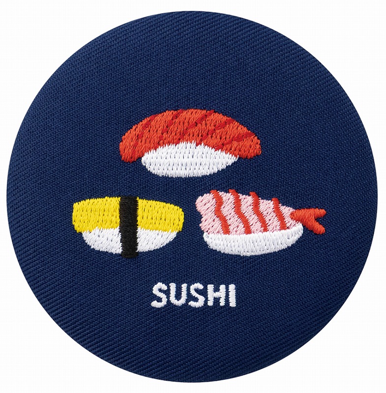 ■デコレ■■2025SS　先行予約■　刺繍ミラー　寿司