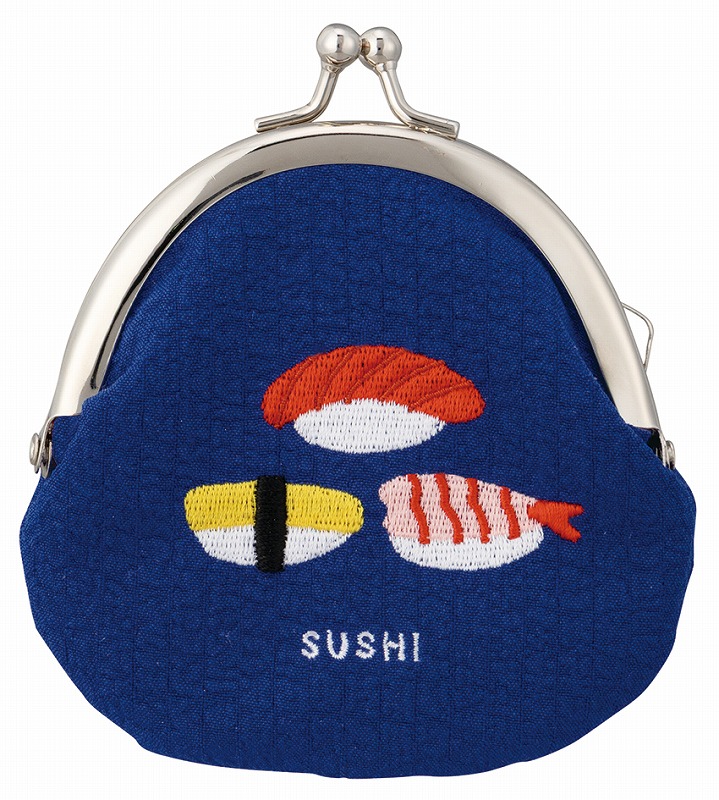 ■デコレ■■2025SS　先行予約■　刺繍ガマグチ　寿司