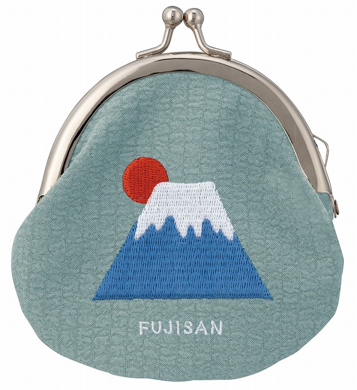 ■デコレ■■2025SS　先行予約■　刺繍ガマグチ　富士山