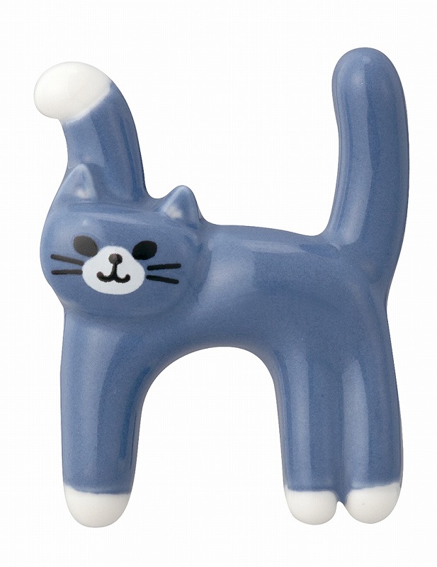 ■デコレ■■2025SS　先行予約■　猫のイニシャル箸置き　H