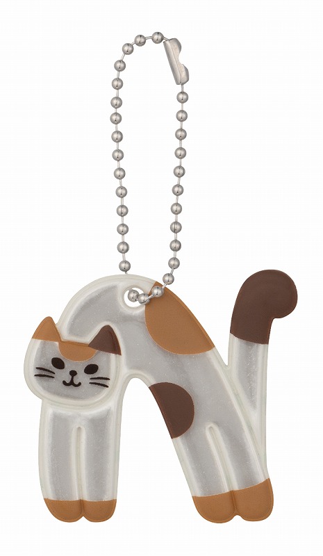 ■デコレ■■2025SS　先行予約■　猫のイニシャルキーリング　N