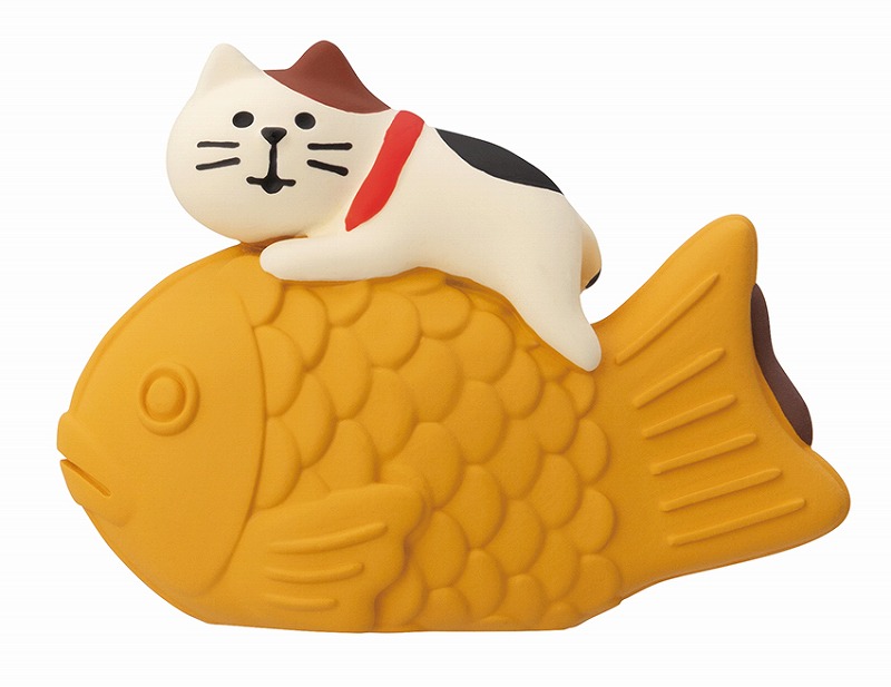 ■デコレ■■2025AW　先行予約■　日本旅行マグネット　たい焼き猫