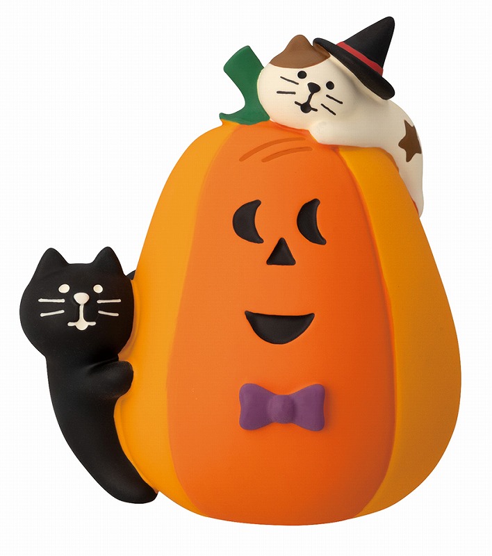 ■デコレ■■2025AW　先行予約■　かぼちゃといたずら子猫