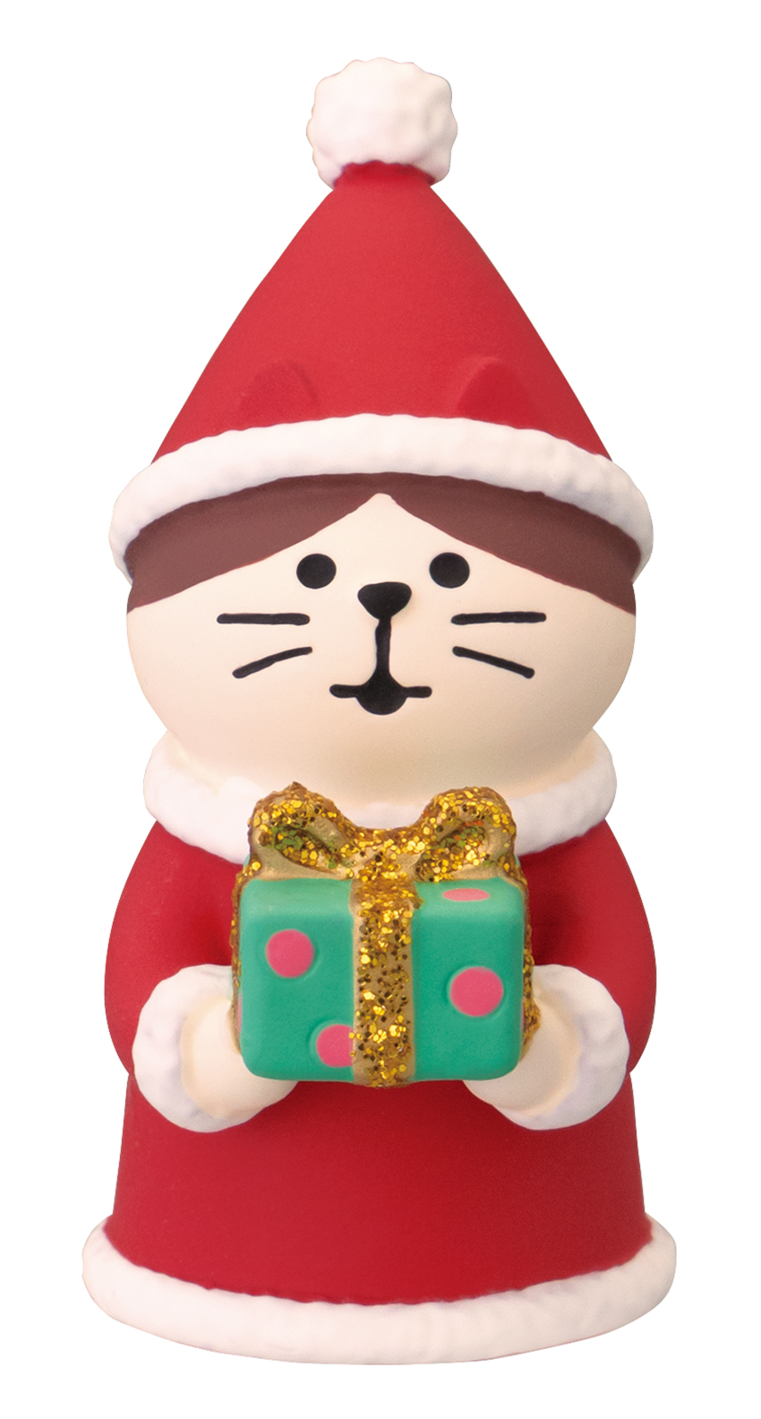 ■デコレ■■2025X'mas　先行予約■　プレゼント交換こねこ　はちわれ