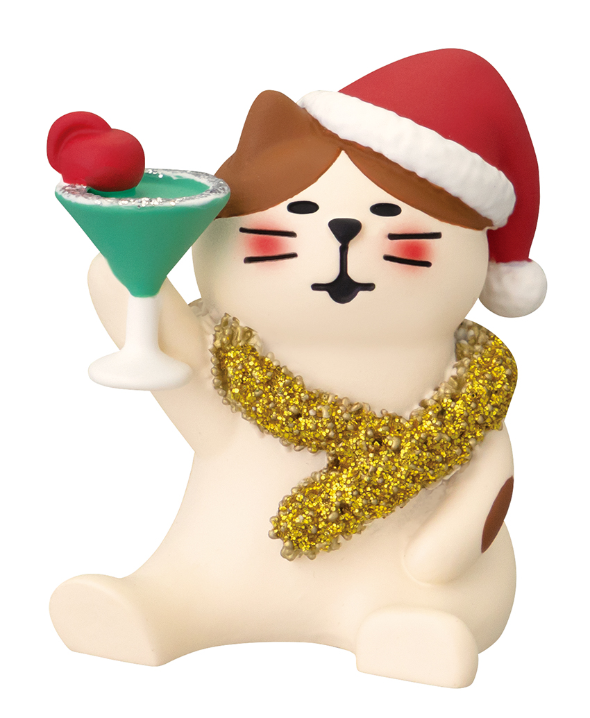 ■デコレ■■2025X'mas　先行予約■　merryカクテル猫
