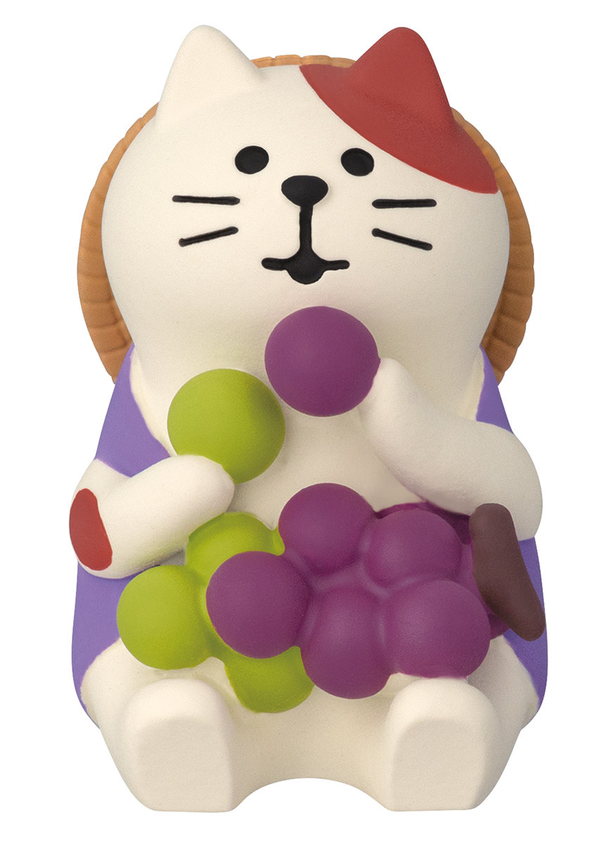 ■デコレ■■2026SS　先行予約■　ぶどう食べくらべ猫