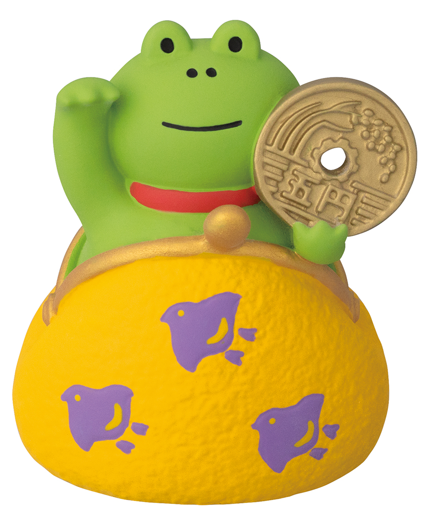 ■デコレ■■2026SS　先行予約■　ひょっこり金運がま口　招きかえる