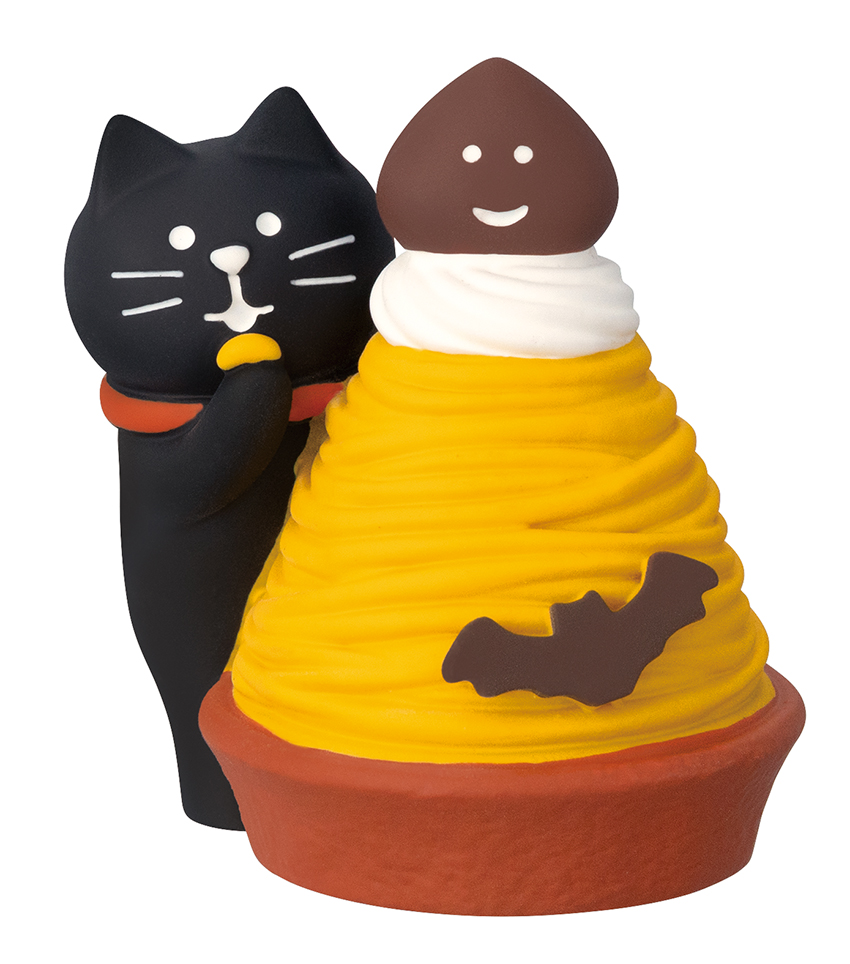 ■デコレ■■2026ハロウィン　先行予約■　かぼちゃモンブラン猫