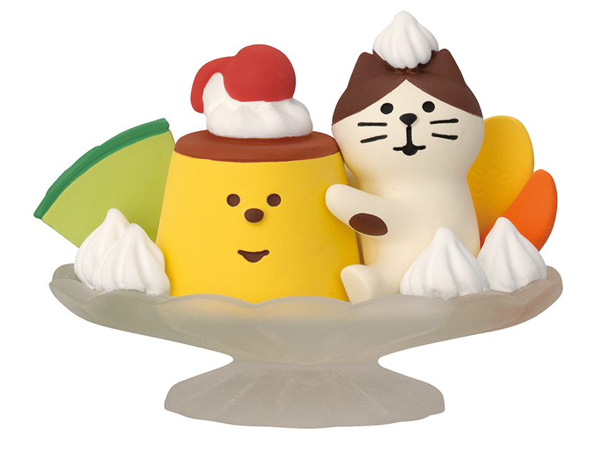 ■デコレ■■2026ハロウィン　先行予約■　ちびねこプリンアラモード