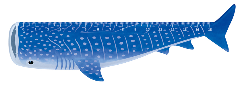 ■デコレ■■2026SS　先行予約■　アクリル定規　ジンベエザメ