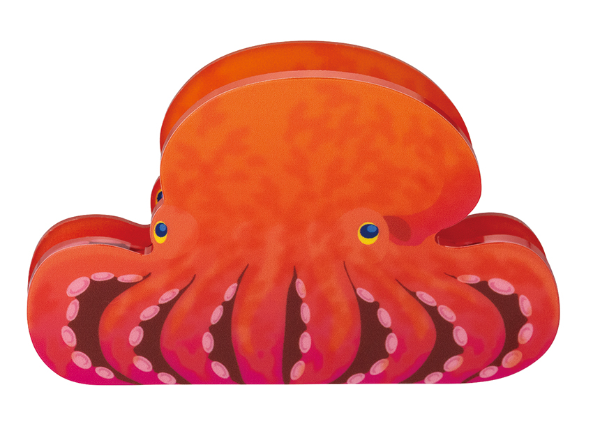 ■デコレ■■2026SS　先行予約■　アクリルクリップ　タコ