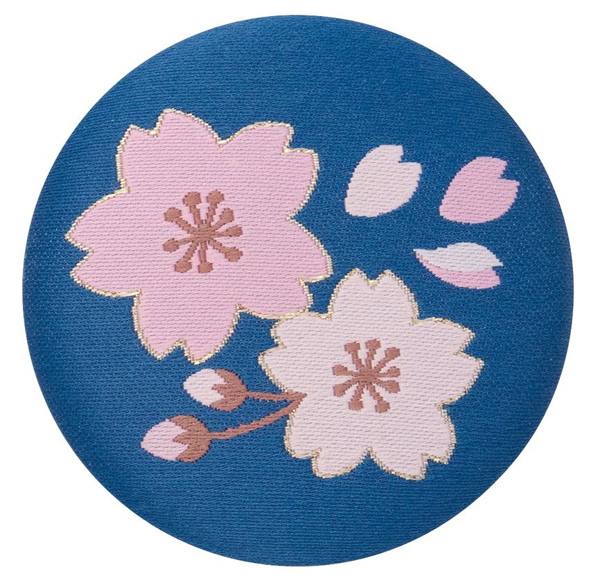 ■デコレ■■2026SS　先行予約■　くるみボタンマグネット　桜