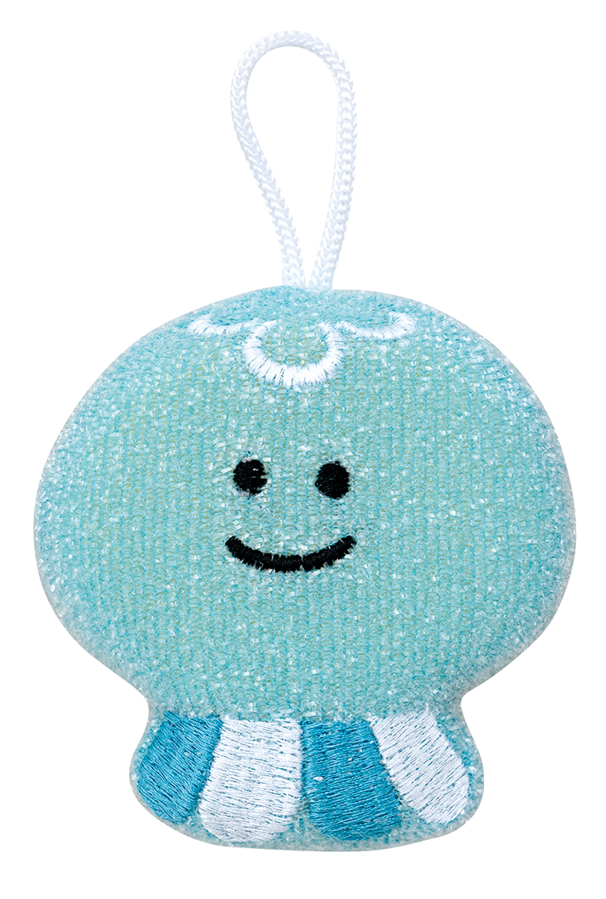 ■デコレ■■2026SS　先行予約■　キラキラおそうじスポンジ　クラゲ