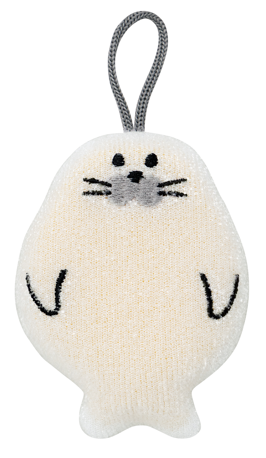 ■デコレ■■2026SS　先行予約■　キラキラおそうじスポンジ　アザラシ