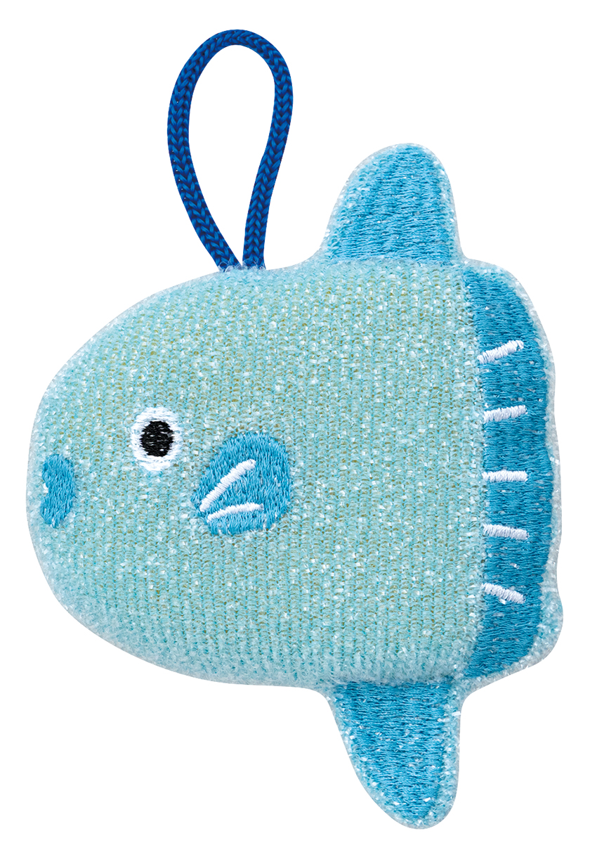 ■デコレ■■2026SS　先行予約■　キラキラおそうじスポンジ　マンボウ