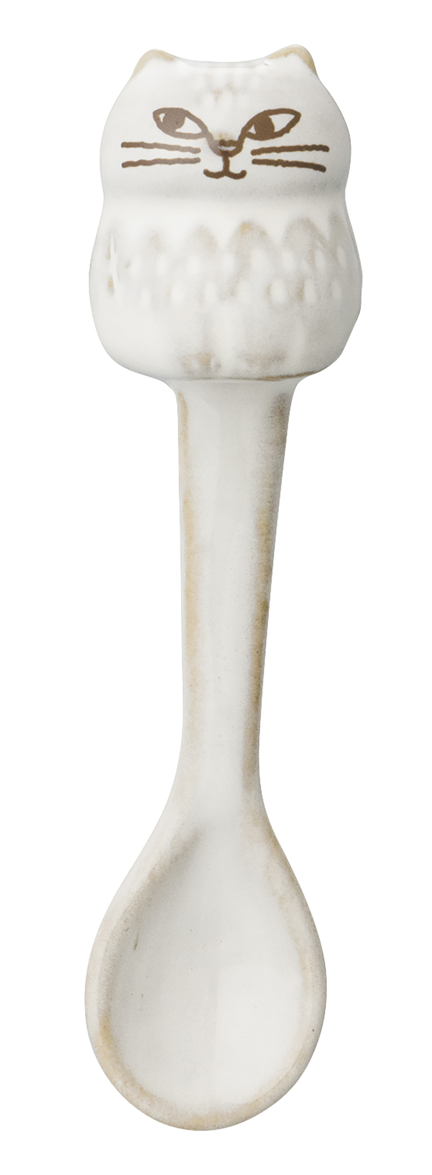 ■デコレ■■2026SS　先行予約■　fikalycka 猫スプーン　WH