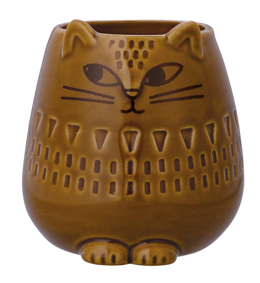 ■デコレ■■2026SS　先行予約■　fikalycka 猫マグカップ　BR