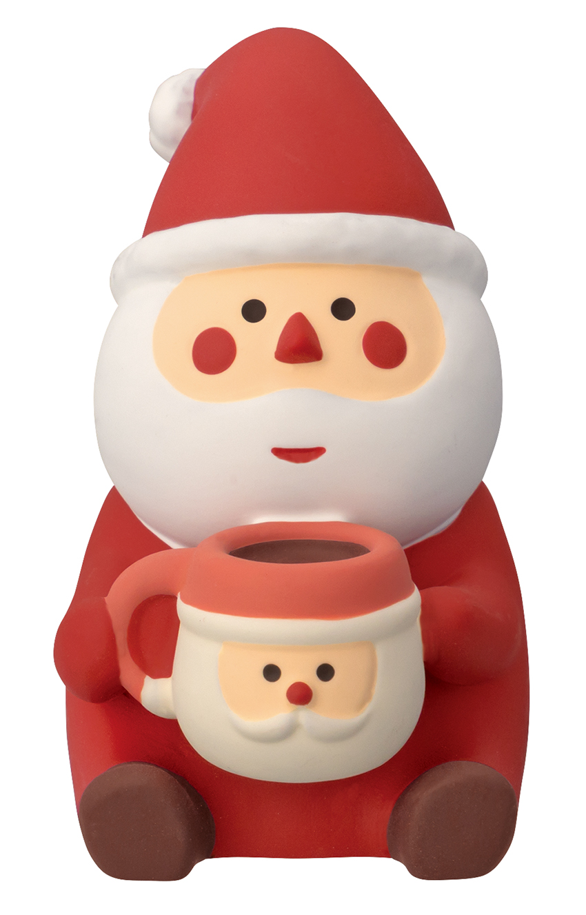 ★予約特典 5％割引中★6月18日〆切(早期終了有)★■デコレ■■2026X'mas　先行予約■　ぽっちゃりサンタ コーヒー