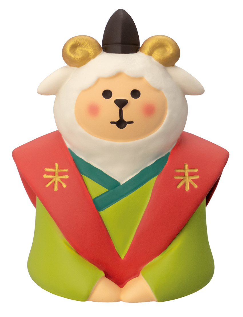 ★予約特典 5％割引中★6月18日〆切(早期終了有)★■デコレ■■2027　お正月グッズ　先行予約■　吉祥羊ごあいさつ