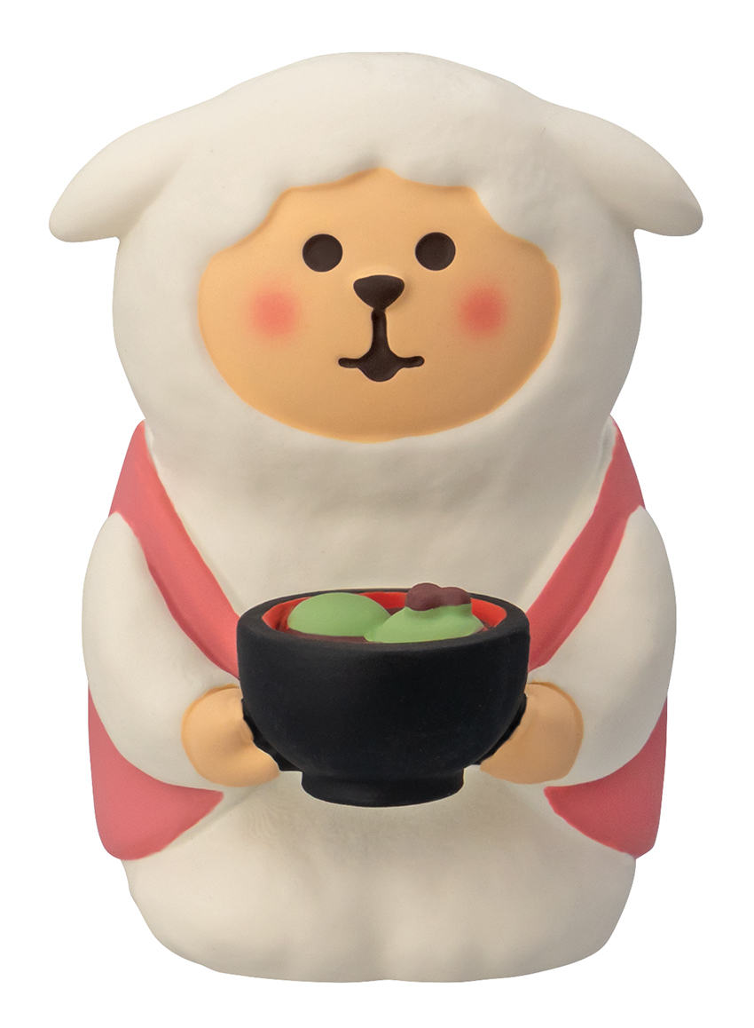 ★予約特典 5％割引中★6月18日〆切(早期終了有)★■デコレ■■2027　お正月グッズ　先行予約■　よもぎぜんざいひつじ