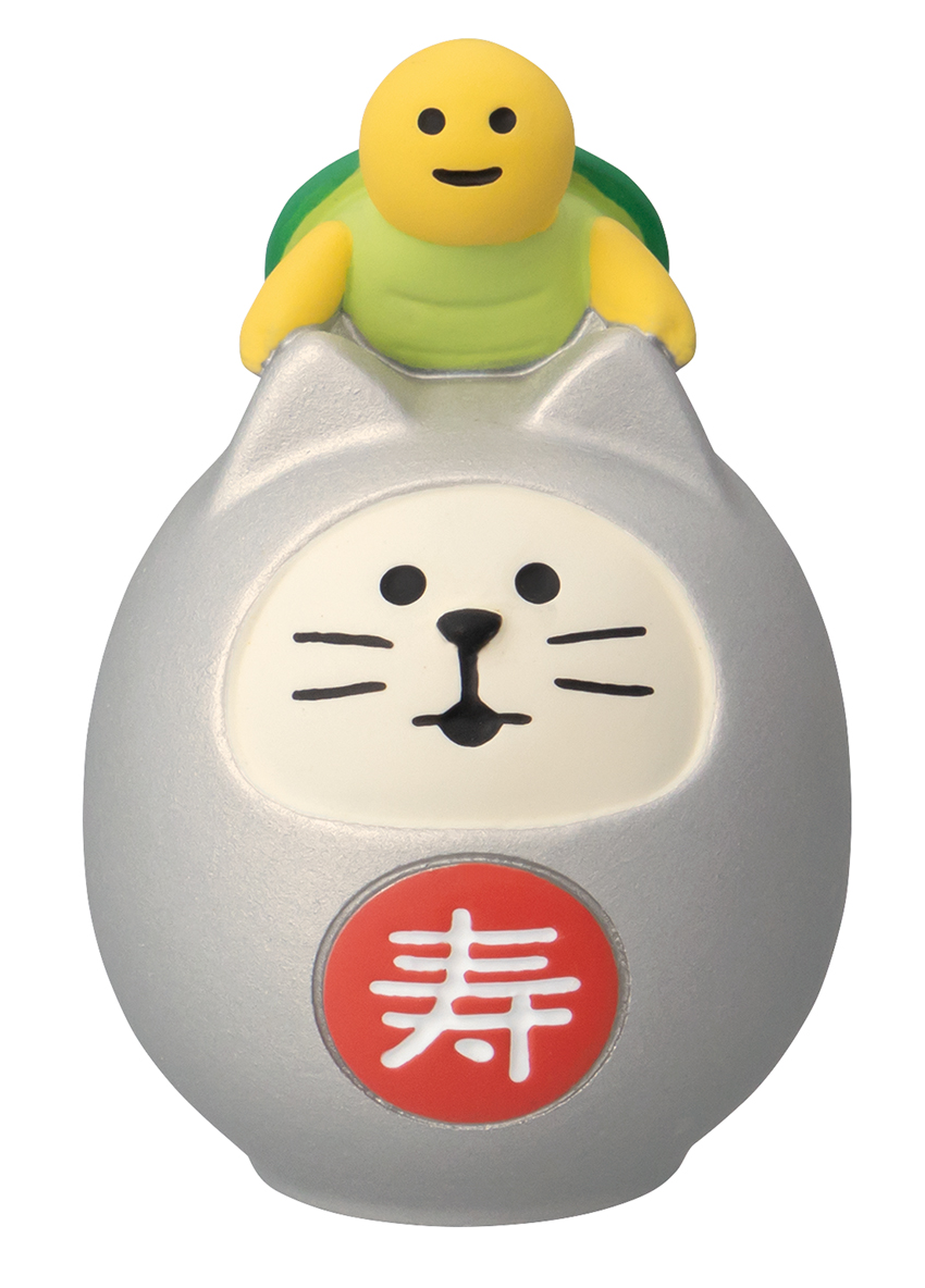 ★予約特典 5％割引中★6月18日〆切(早期終了有)★■デコレ■■2027　お正月グッズ　先行予約■　福寿猫だるま  亀