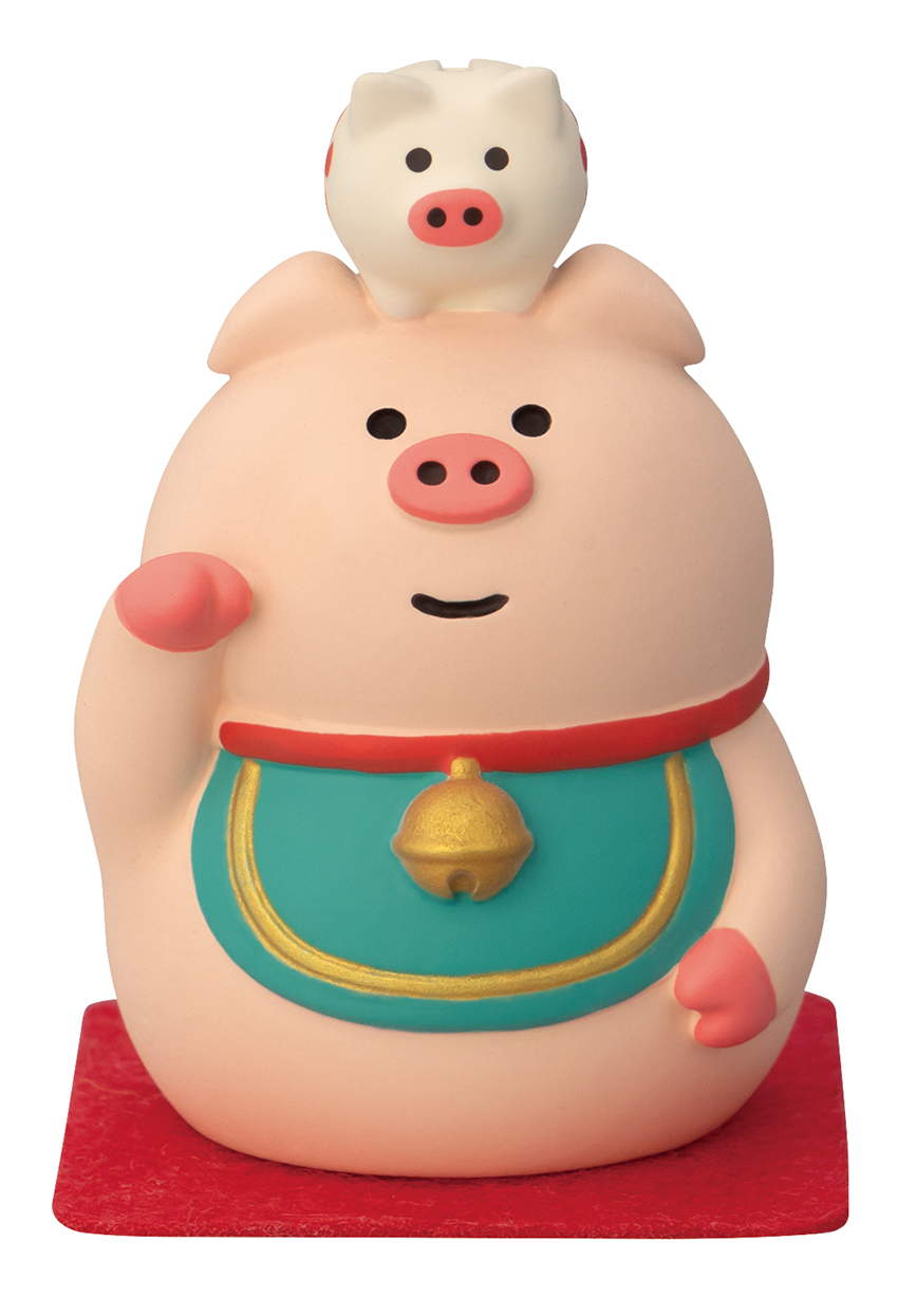 ★予約特典 5％割引中★6月18日〆切(早期終了有)★■デコレ■■2027　お正月グッズ　先行予約■　のせのせ招きぶた