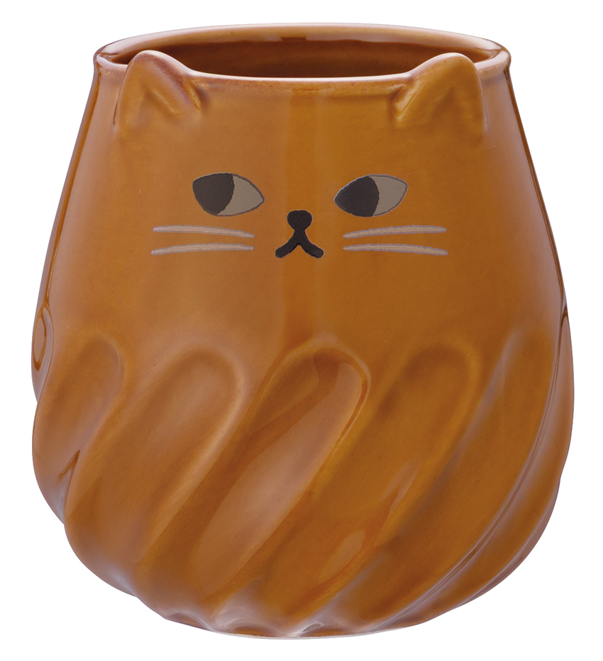 ★予約特典 5％割引中★■デコレ■■2026AW　先行予約■　ねこの湯呑み  茶