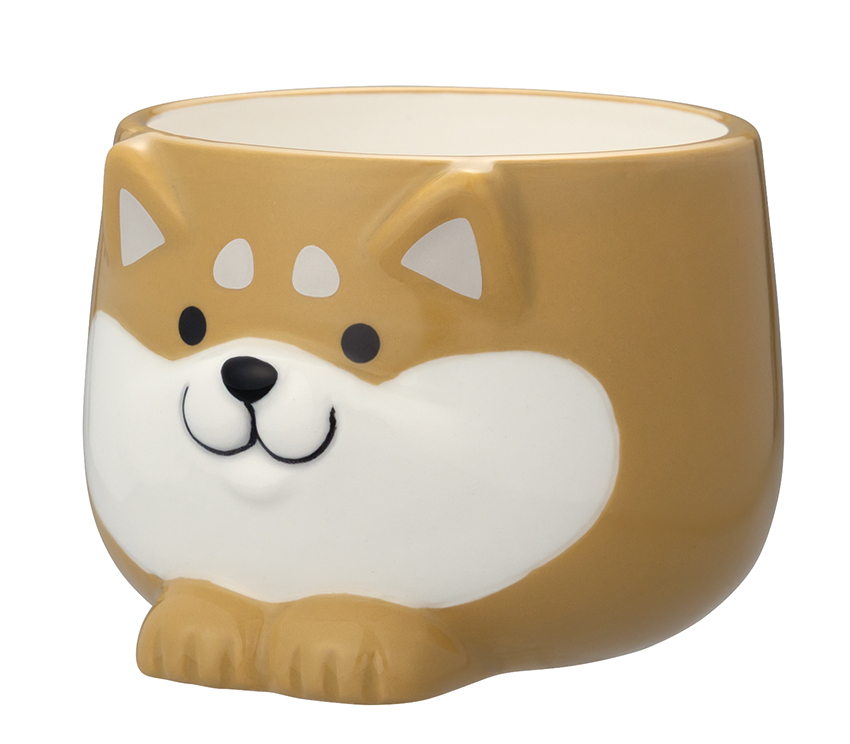 ★予約特典 5％割引中★■デコレ■■2026AW　先行予約■　柴湯呑み  茶しば