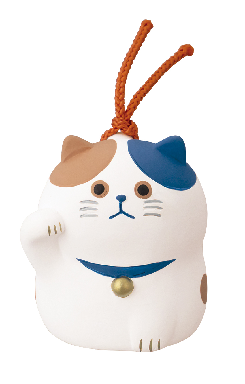 ★予約特典 5％割引中★■デコレ■■2026AW　先行予約■　にゃん福招き土鈴  ミケ