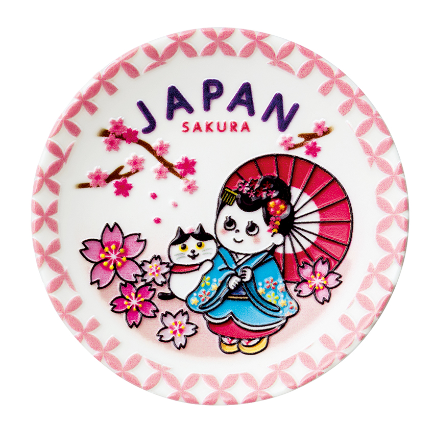 ★予約特典 5％割引中★■デコレ■■2026AW　先行予約■　おみやげお皿マグネット  舞妓