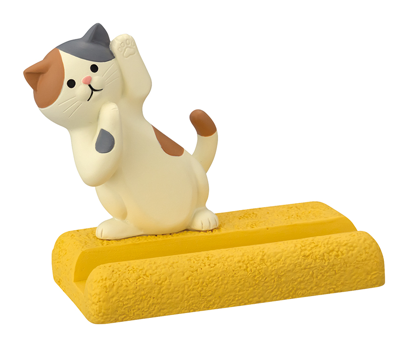 ★予約特典 5％割引中★■デコレ■■2026AW　先行予約■　かくれんぼ猫スマホスタンド  ミケ