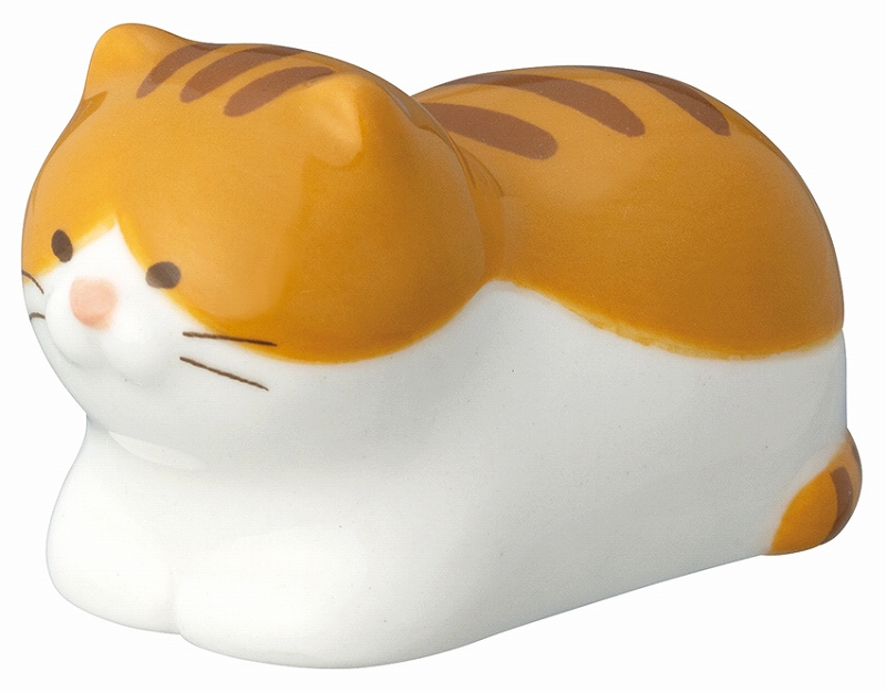 ■デコレ■■2025AW　先行予約■　ごろごろねこ箸置き　きなこ