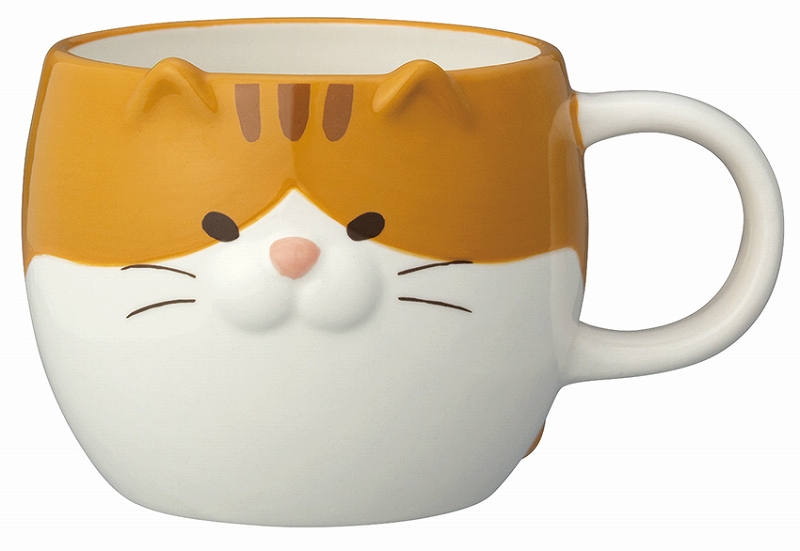 ■デコレ■■2025AW　先行予約■　ごろごろねこマグ　きなこ